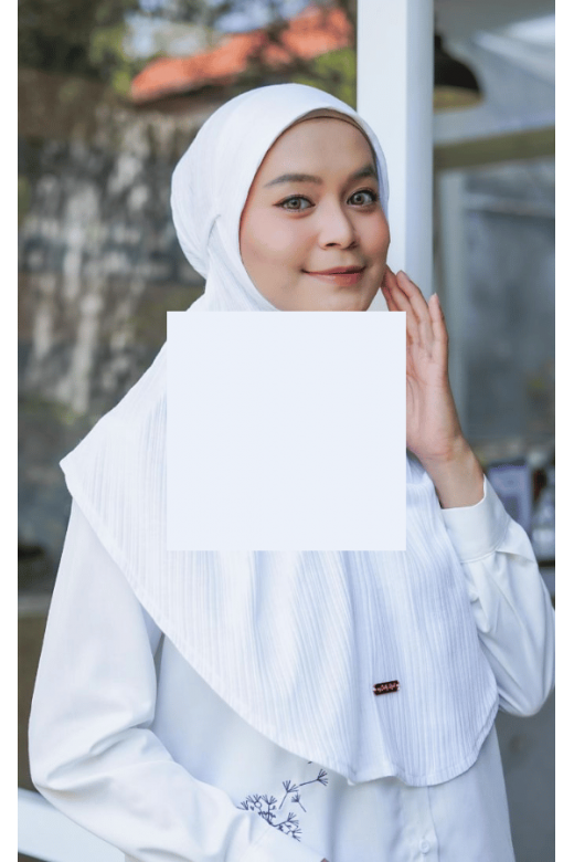 Bergo Kirana Knit Broken White